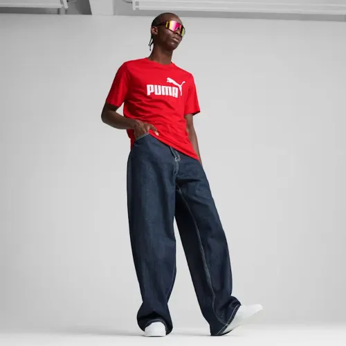 Resim Puma Ess No. 1 Logo Tee Erkek T-Shirt 682532-11