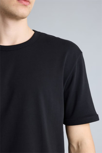 Resim Defacto Erkek T-shirt H2429AX/BK81