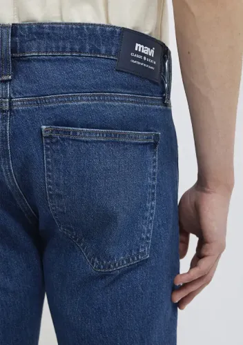 Resim Mavi Jake Dark Erkek Jean Pantolon M0042290387