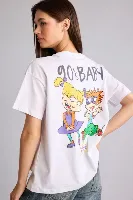 Resim Defacto Kadın T-shirt G5045AX/WT32