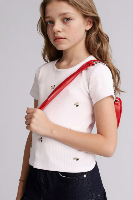 Resim Defacto Kız Çocuk T-shirt G9914A8/WT34