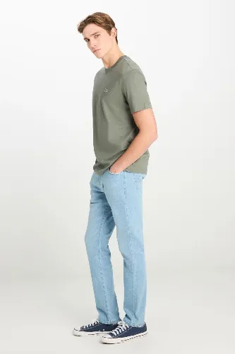 Resim Lee Bisiklet Yaka Erkek T-shirt L60UFQ801 (ML60UFQ801)