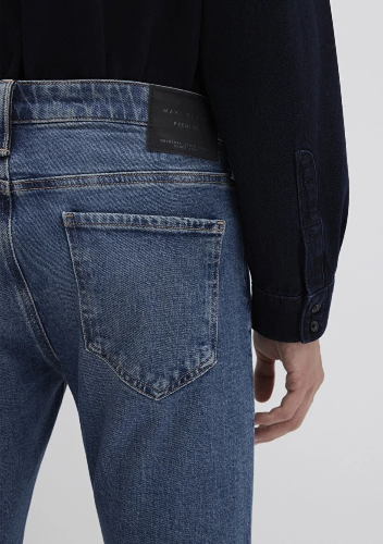 Resim Mavi Erkek Jean Pantolon M001070-90983