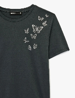 Resim Koton Kadın T-shirt 6SAK50131EK