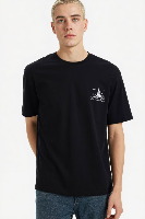 Resim Defacto Erkek T-shirt F8164AX/BK81