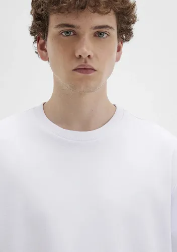 Resim Mavi Kısa Kol Erkek T-Shirt M0611924-620
