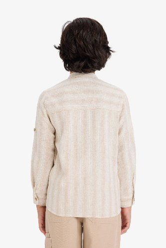 Resim Defacto Erkek Çocuk Uzun Kol Gömlek G6729A8/BG186