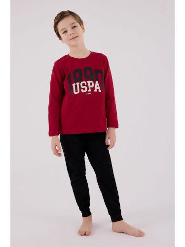 Resim U.S. Polo Assn Kids Erkek Çocuk Pijama Takım US2203-4