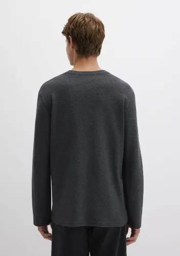 Resim Mavi Erkek T-shirt M065755-29758