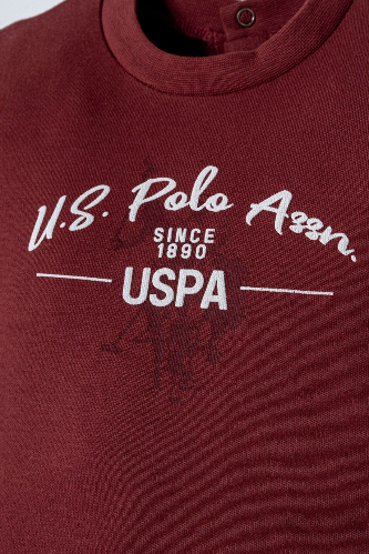 Resim U.S. Polo Assn Bebek Erkek Bebek Şort Takım USB2879