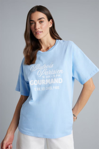 Resim Defacto Kadın T-shirt H2360AX/BE791