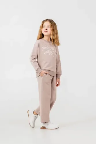 Resim U.S. Polo Assn Kids Kız Çocuk Sweat Takım US2718-4