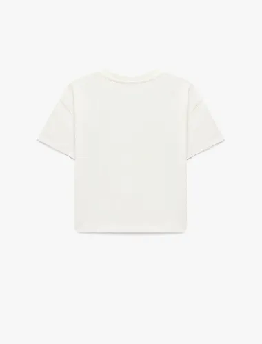 Resim Koton Kız Çocuk T-Shirt 6Skg10585Ak
