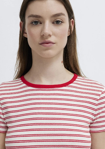 Resim Mavi Kadın T-shirt M1613928-89387