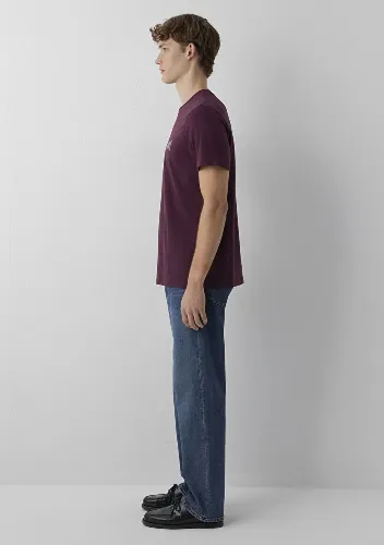 Resim Mavi Erkek T-shirt M0611714-70434