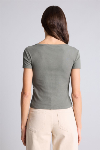 Resim Defacto Kadın T-shirt H2034AX/KH422