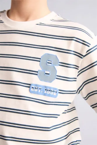 Resim Defacto Erkek Çocuk T-shirt H4718A8/GN141