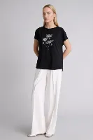 Resim Defacto Kadın T-shirt H1453AX/BK81