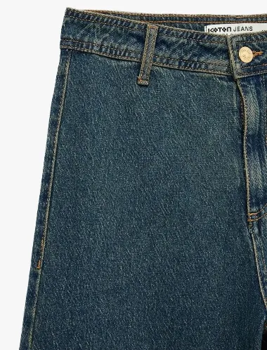 Resim Koton Kadın Jean Pantolon 7WAL40056MD