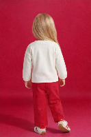 Resim Defacto Kız Bebek Sweat Takım G7436A5/RD345