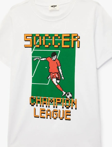 Resim Koton Erkek Çocuk T-shirt 6SKB10106TK