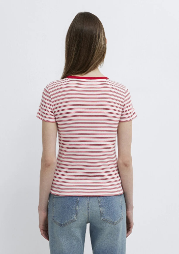 Resim Mavi Kadın T-shirt M1613928-89387