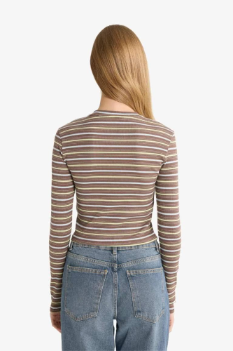 Resim Defacto Kadın T-shirt G5702AX/BN1