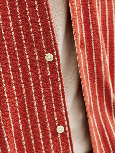 Resim Jack & Jones Jorcoba Strıpe Resort Shırt Ss Sn Erkek Gömlek 12271060