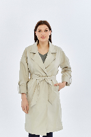 Resim Yenikoza Kadın Pardesü / Trençkot