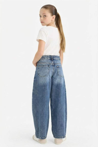 Resim Defacto Kız Çocuk Jean Pantolon G6957A8/NM34
