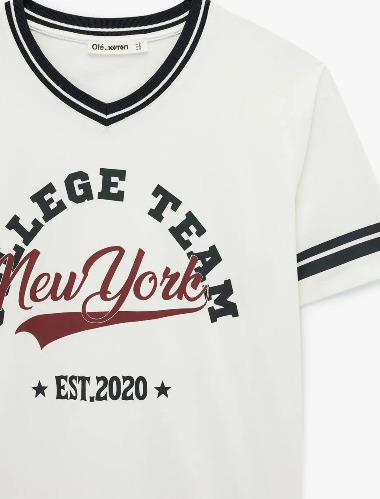 Resim Koton Kadın T-shirt 6SAL10044IK