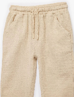 Resim Koton Erkek Bebek Kanvas Pantolon 6SMB40023TW