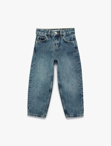 Resim Koton Erkek Çocuk Jean Pantolon 6SKB40049TD