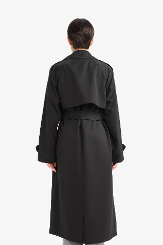 Resim Defacto Kadın Trençkot G0742AX/BK27