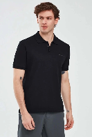 Resim Skechers  M Short Sleeve Polo Erkek T-shirt S211800-3817
