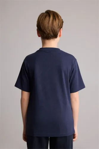 Resim Defacto Erkek Çocuk T-shirt G9960A8/NV135