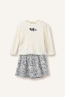 Resim Defacto Kız Bebek Etek Takım G8183A5/ER105