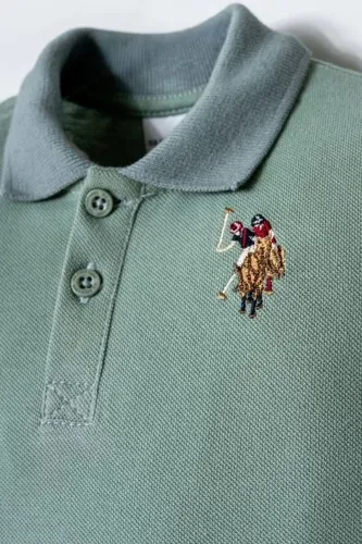 Resim U.S. Polo Assn Bebek Erkek Bebek Şort Takım Usb2885