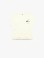 Resim Koton Kız Bebek T-shirt 6SMG10068AK
