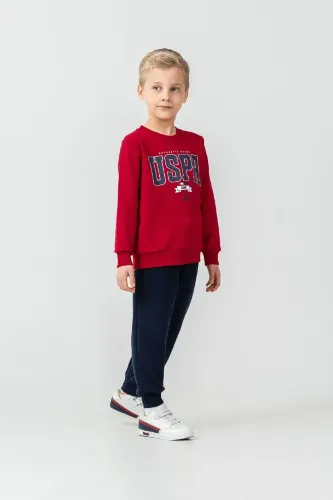 Resim U.S. Polo Assn Kids Erkek Çocuk Sweat Takım US2628-4