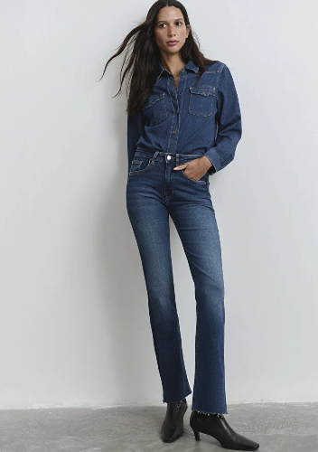 Resim Mavi Maria Kadın Jean Pantolon M101225-80680