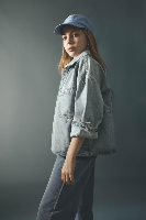 Resim Defacto Kız Çocuk Jean Ceket H2229A8/NM29