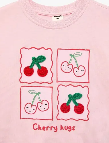 Resim Koton Kız Bebek T-Shirt 6Smg10173Ak