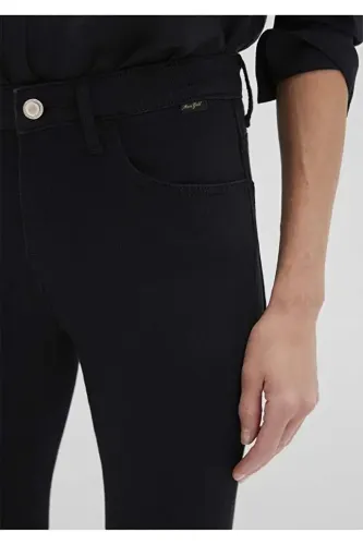 Resim Mavi Tess Kadın Jean Pantolon M100328-90536