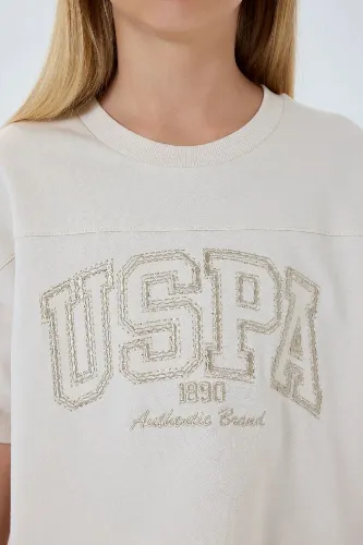 Resim U.S. Polo Assn Kids Kız Çocuk Şort Takım Us2527-G