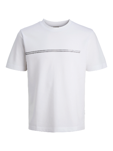 Resim Jack & Jones Jcofusıon Chest Brand Tee Ss Crew Noos Erkek T-Shirt 12289936