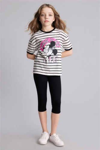 Resim Defacto Kız Çocuk T-shirt G8182A8/ER105