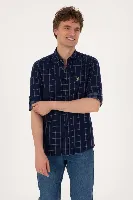 Resim U.S. Polo Assn. D-Gaspe Erkek Dokuma Gömlek 2109351