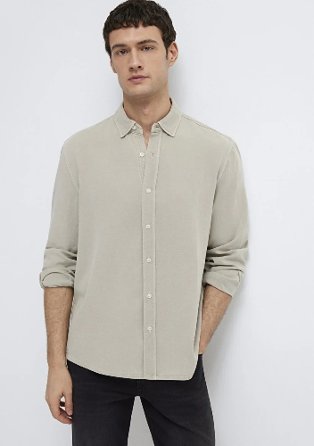 Resim Mavi Erkek Uzun Kol Gömlek M0211482-70333