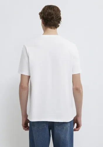 Resim Mavi Erkek T-Shirt M067153-620